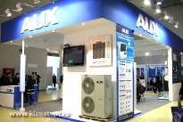 кондиционеры AUX на выставке Мир климата 2012