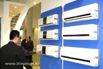 кондиционеры AUX на выставке Мир климата 2012